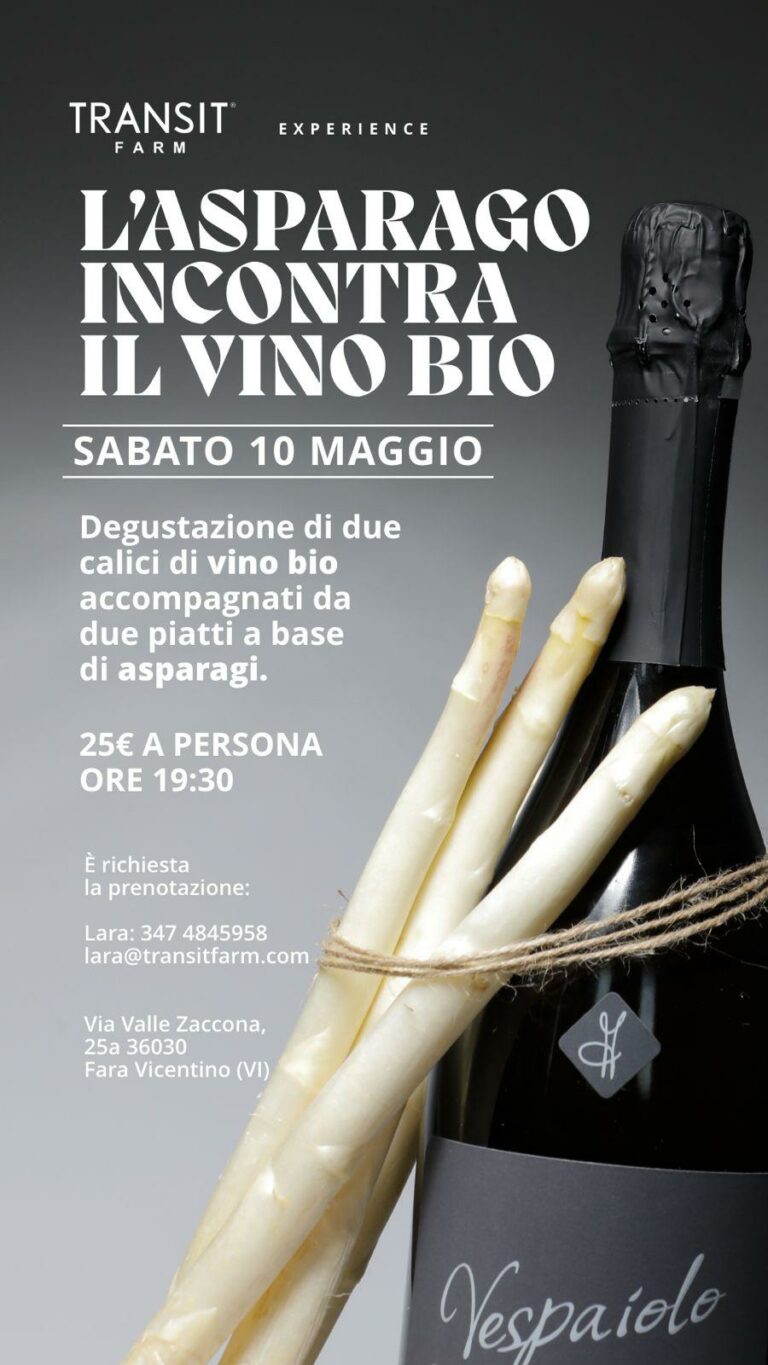 L'asparago incontra il vino bio - 10 Maggio
